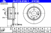 ATE 24.0110-0185.1 (24011001851) Brake Disc