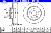 ATE 24.0110-0186.1 (24011001861) Brake Disc