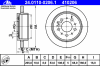 ATE 24.0110-0206.1 (24011002061) Brake Disc