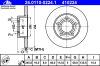 ATE 24.0110-0224.1 (24011002241) Brake Disc