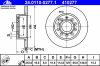 ATE 24.0110-0277.1 (24011002771) Brake Disc