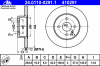 ATE 24.0110-0291.1 (24011002911) Brake Disc