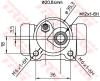 TRW BWF171 Wheel Brake Cylinder