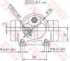 TRW BWF282 Wheel Brake Cylinder