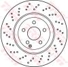TRW DF6077S Brake Disc