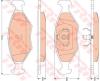 TRW GDB1776 Brake Pad Set, disc brake