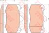TRW GDB1852 Brake Pad Set, disc brake