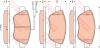 TRW GDB1853 Brake Pad Set, disc brake