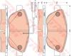 TRW GDB1878 Brake Pad Set, disc brake