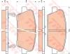 TRW GDB3499 Brake Pad Set, disc brake
