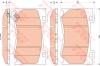 TRW GDB3505 Brake Pad Set, disc brake