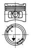 KOLBENSCHMIDT 93867710 Piston