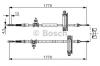 BOSCH 1987477931 Cable, parking brake