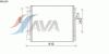 AVA QUALITY COOLING KA5149 Condenser, air conditioning