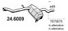 ASSO 24.6009 (246009) Middle Silencer