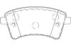 WAGNER WBP24693B Brake Pad Set, disc brake