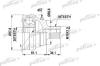 PATRON PCV1140 Joint Kit, drive shaft