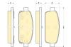 GIRLING 6118449 Brake Pad Set, disc brake