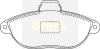 BRECK 230420070110 Brake Pad Set, disc brake