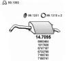 ASSO 14.7095 (147095) End Silencer