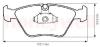 BENDIX 571994B Brake Pad Set, disc brake