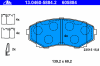 ATE 13.0460-5884.2 (13046058842) Brake Pad Set, disc brake