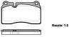NK 224788 Brake Pad Set, disc brake