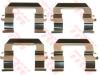 TRW PFK613 Accessory Kit, disc brake pads