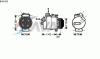 AVA QUALITY COOLING BWK389 Compressor, air conditioning