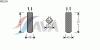 AVA QUALITY COOLING MZD185 Dryer, air conditioning