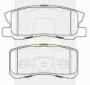 BRECK 235820070200 Brake Pad Set, disc brake