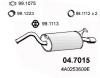 ASSO 04.7015 (047015) End Silencer