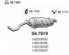 ASSO 04.7019 (047019) End Silencer