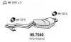 ASSO 08.7040 (087040) End Silencer