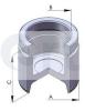 ERT 150283-C (150283C) Piston, brake caliper