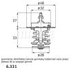 BEHR THERMOT-TRONIK TX6383 Thermostat, coolant