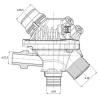 BEHR THERMOT-TRONIK TM1497 Thermostat, coolant