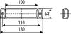 HELLA 2PG008645-321 (2PG008645321) Outline Lamp