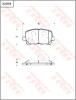 TRW GDB7218 Brake Pad Set, disc brake