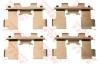 TRW PFK399 Accessory Kit, disc brake pads