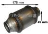 JP GROUP 9920901100 Catalytic Converter, universal