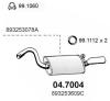ASSO 04.7004 (047004) End Silencer