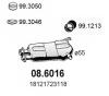 ASSO 08.6016 (086016) Middle Silencer