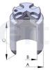 ERT 150525-C (150525C) Piston, brake caliper