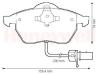 BENDIX 571982B Brake Pad Set, disc brake