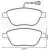 BENDIX 573165B Brake Pad Set, disc brake