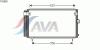 AVA QUALITY COOLING TO5558 Condenser, air conditioning