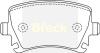 BRECK 239140070400 Brake Pad Set, disc brake