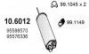 ASSO 10.6012 (106012) Middle Silencer