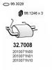 ASSO 32.7008 (327008) End Silencer